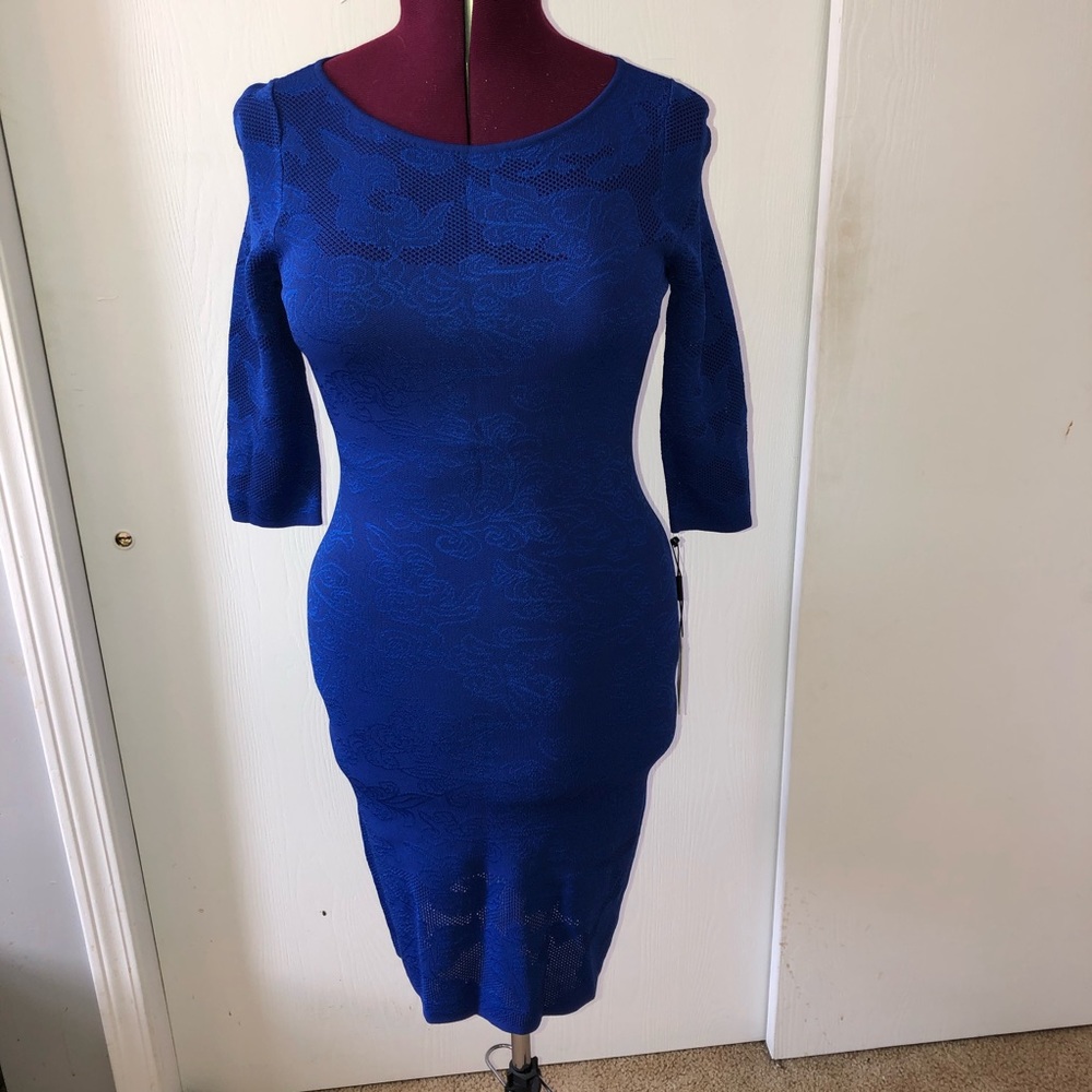 NWT Calvin Klein little blue dress. Size Medium.